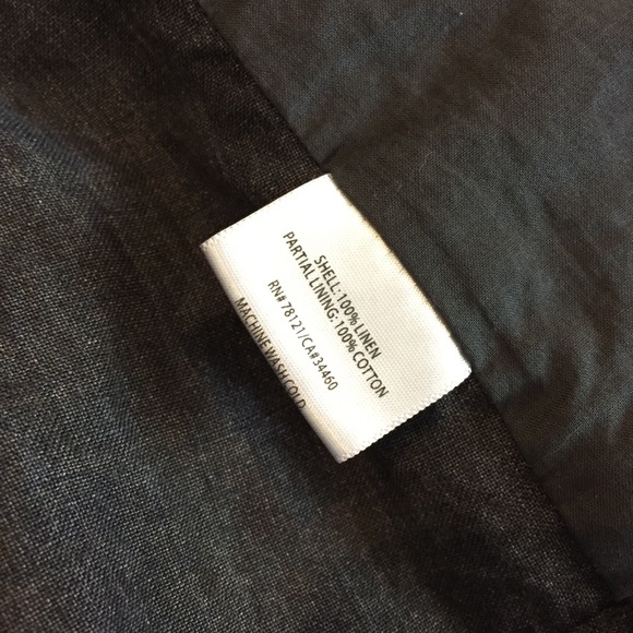 Eileen Fisher Dabbled Gray Linen Jacket Size 2 - Picture 5 of 8